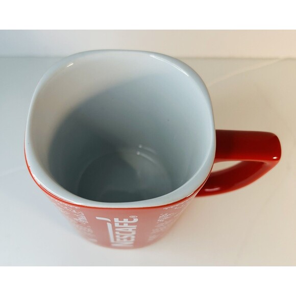 Nestle’s Red Reindeer Pattern Hot Chocolate Christmas Mug - Picture 5 of 5